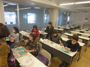 レカンフラワー体験教室　１